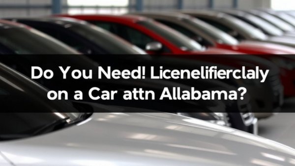 Do You Need a License to Buy a Car at Auction in Alabama?