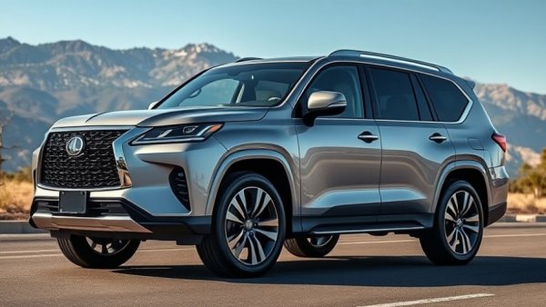 Best cars 2024: elegant SUV with scenic background