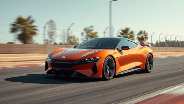 Sleek Genesis Magma EV on track, showcasing performance.