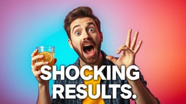 Man with lemon water showing shocking health benefits of drinking lemon water daily.