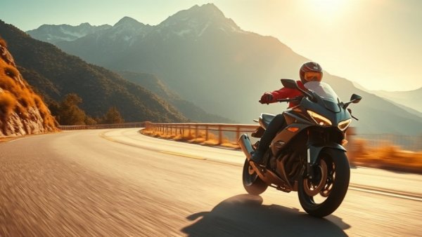 BMW R 18 Transcontinental vs Honda Gold Wing: Riders enjoying scenic mountain ride.