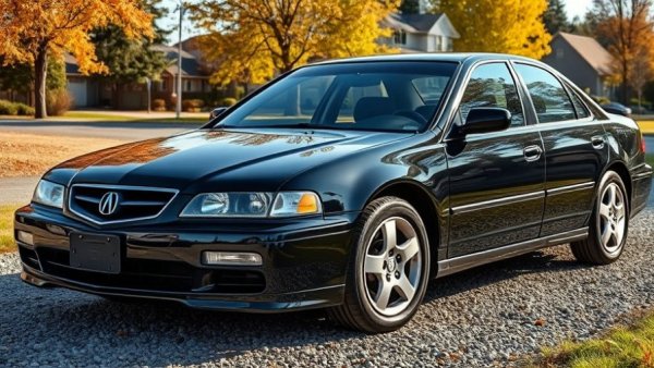 Classic Acura Vigor illustrating its influence on TLX Type S.