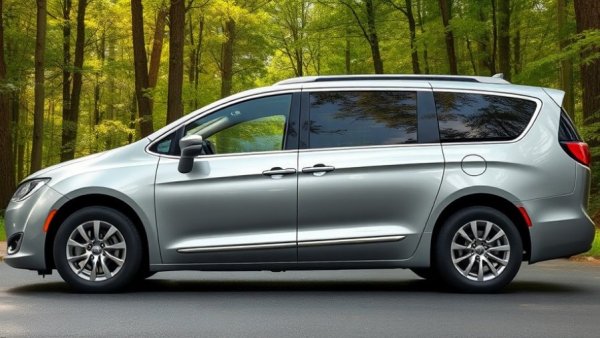 2026 Chrysler Pacifica Pinnacle AWD parked on a road.