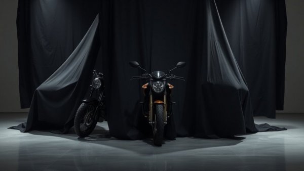 Harley-Davidson touring bikes 2026, covered, in dark studio setting.