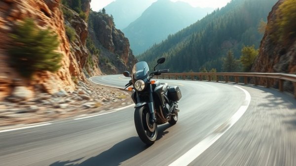 Best used motorcycle for touring, scenic mountain ride.