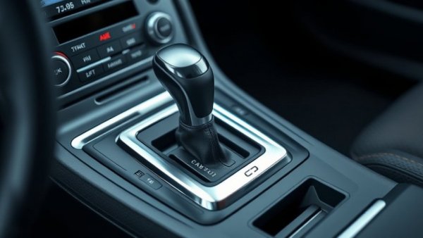 Close-up of manual gear shift highlighting Manual Transmission Take Rates 2025.