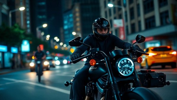 2025 Harley-Davidson Nightster Special in urban night scene