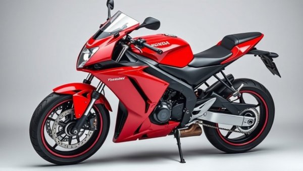 Honda motorcycle exemplifying engineering excellence.