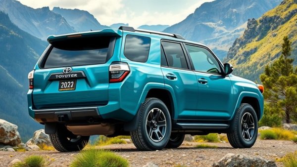 2025 Toyota 4Runner parked in scenic mountain terrain.