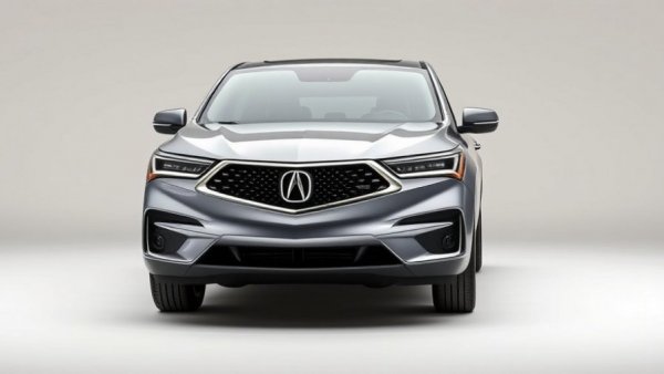 2026 Acura ADX sleek silver SUV front view