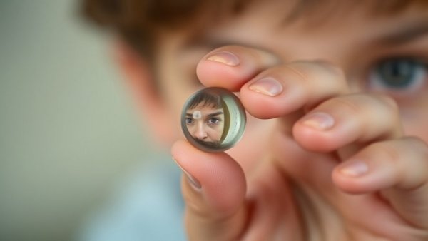 Close-up view of mindfulness meditation concept with hand holding round object.