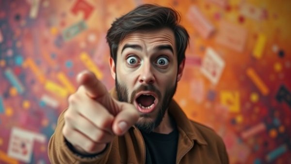 Colorful graphic with a surprised man questioning better than Ozempic