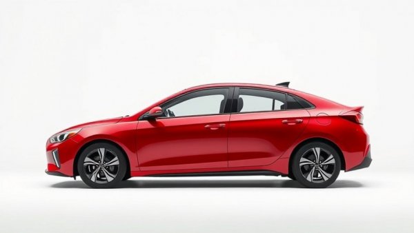 2026 Hyundai IONIQ 3 Electric Vehicle Reviews: sleek red design.