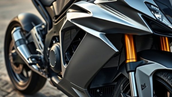 Norton Manx R motorcycle headlight close-up arrival in the US.