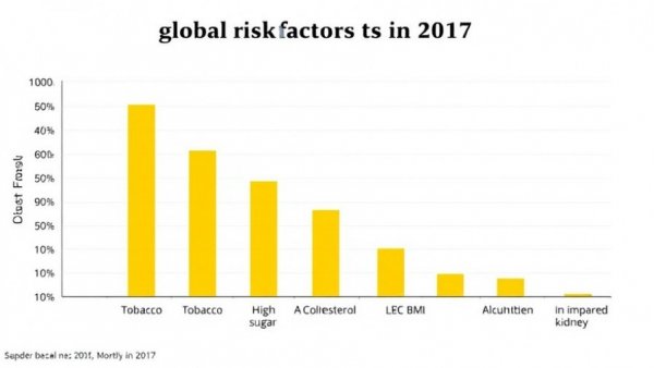 Infographic of global risk factors for death in 2017 with dietary risks highlighted.