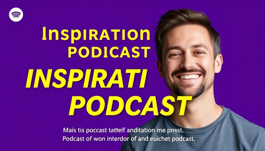 Grief meditation techniques podcast banner featuring smiling expert