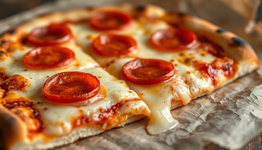 No-Rise Protein Pizza Dough topped with cheese and pepperoni