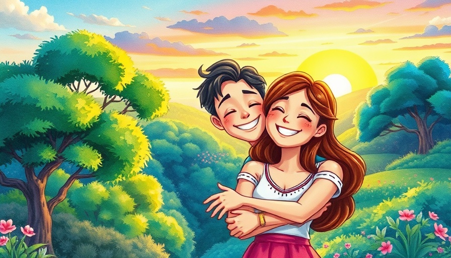 Mindfulness practices to cherish loved ones: couple embracing.