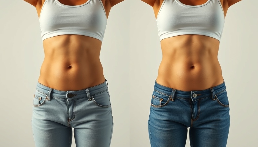 Comparison image showing lifestyle change for healthy living.