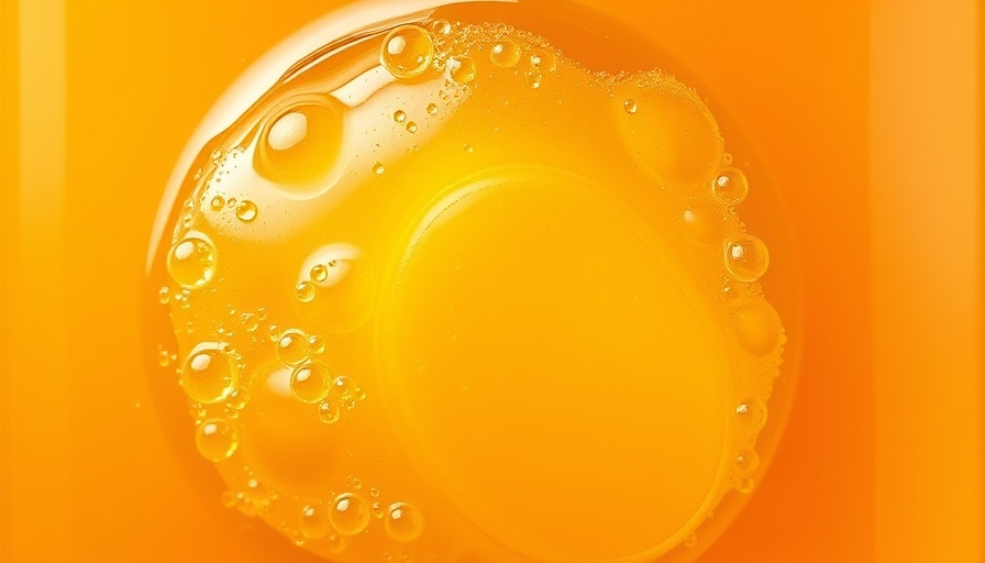 Close-up of kombucha fermentation showing scoby and bubbles.