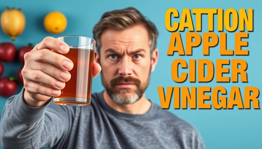 When to drink apple cider vinegar for fat loss caution warning.