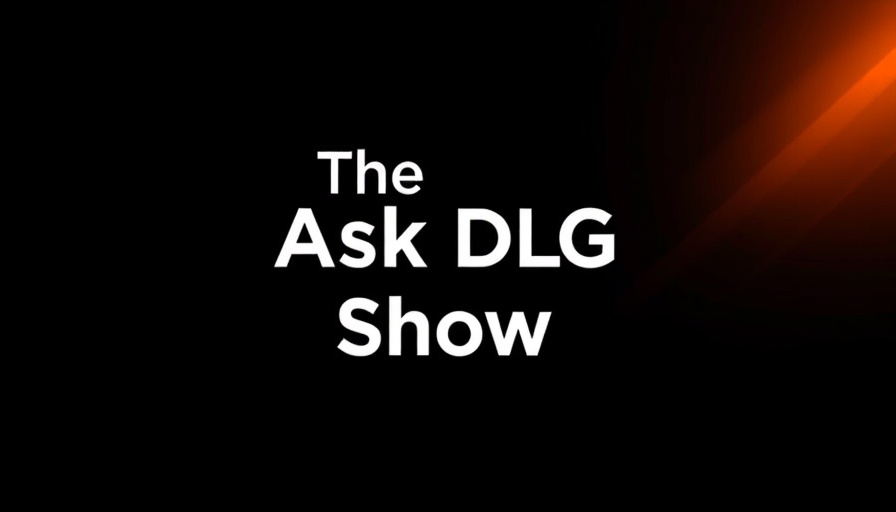 The Ask DLG Show title on dark gradient background.