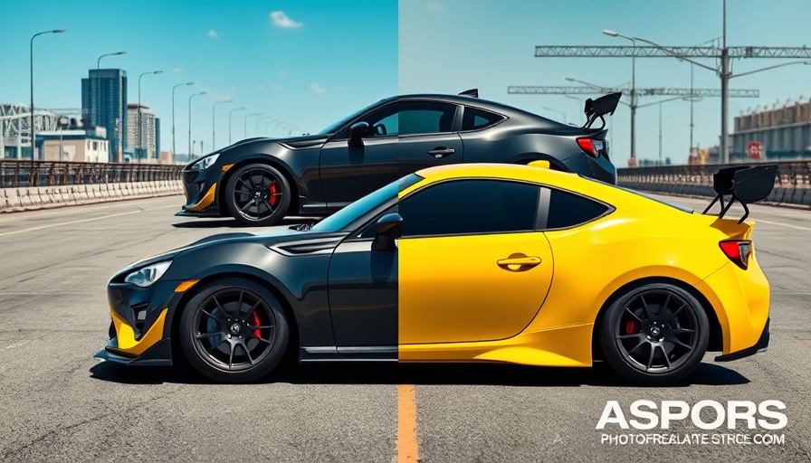 FRS Supercharger Performance Upgrade comparison on open road.