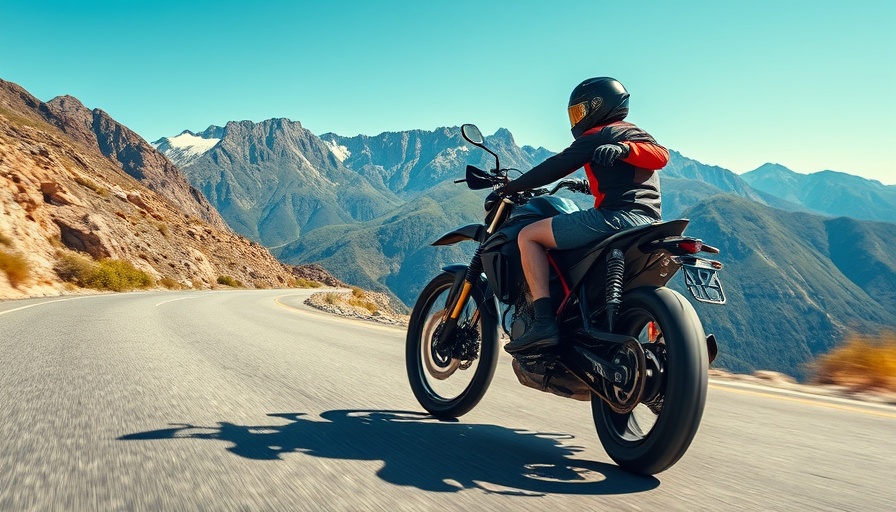 Adventure motorcycle as best Ducati Multistrada alternative riding on mountain road