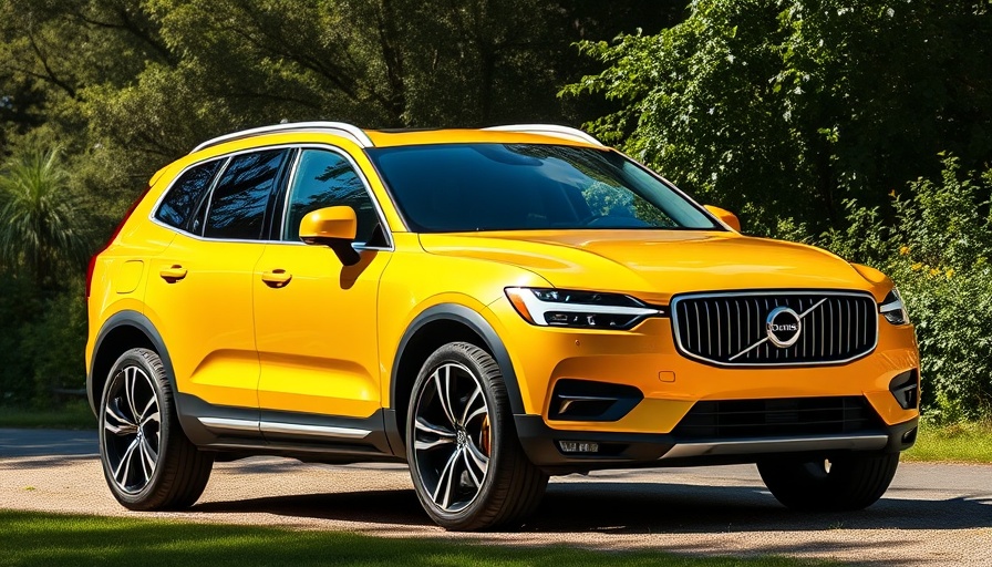 2025 Volvo EX30 Twin Motor Performance Ultra in yellow