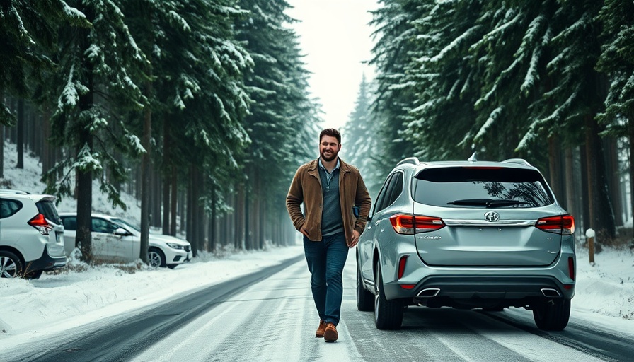 Exploring winter tire options and services in snowy Calgary forest