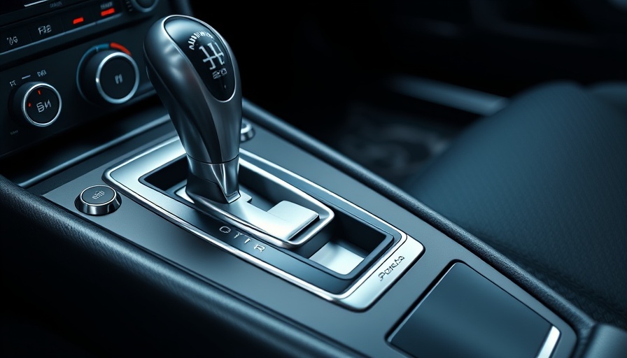 Manual transmission Porsche 911 Turbo gear shifter close-up