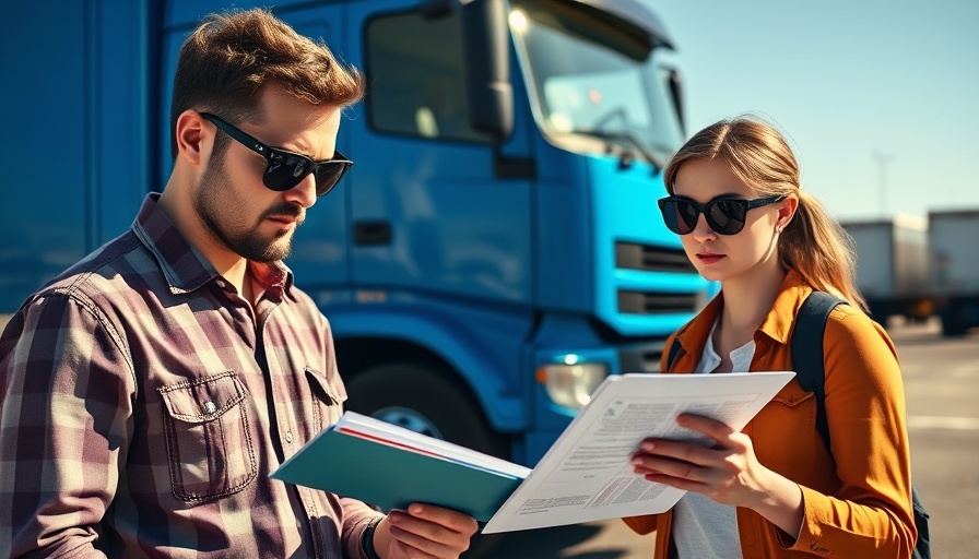 Discussing legal representation after a truck accident.