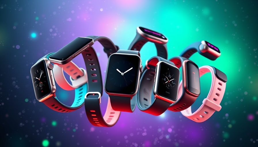 Early Prime Day fitness tracker deals: stylish smartwatches in vibrant colors.