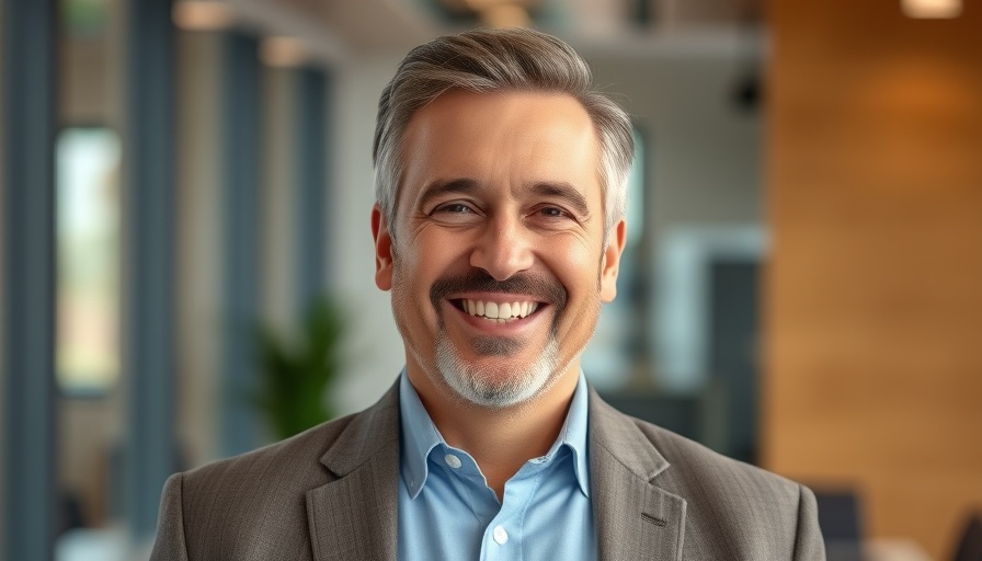 Confident businessman in office setting, protecting personal assets.