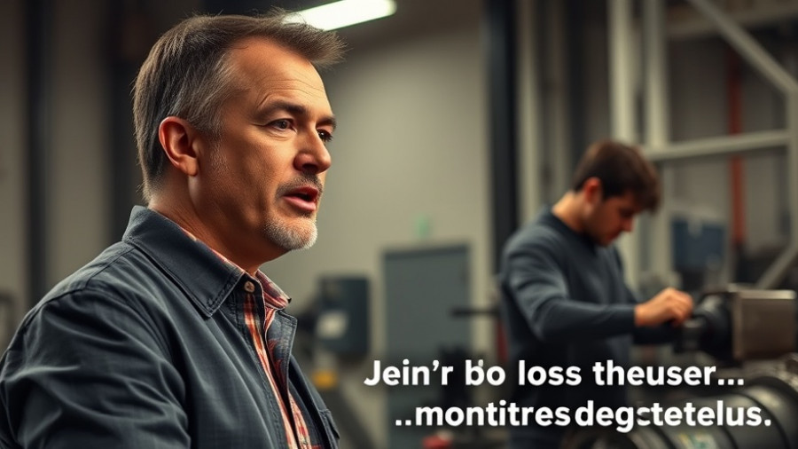 AI for entrepreneurs concept with motivational speaker and worker.