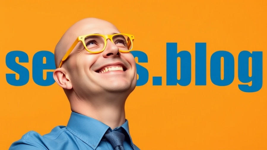 Worth the trip small business strategy with a smiling man and blog text.