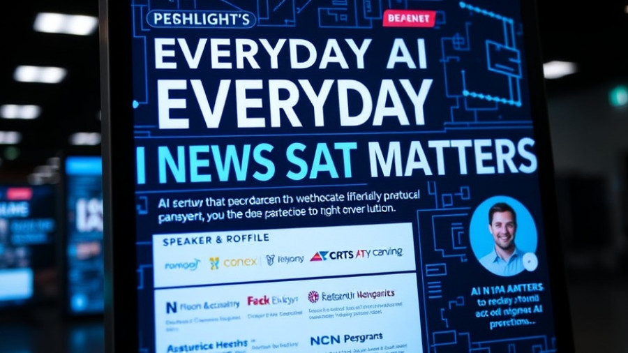 Agentic Browsers and AI in Everyday Life discussed in Everyday AI event poster