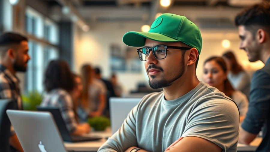 Innovative entrepreneur explores AI for entrepreneurs trend.