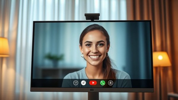 MacOS update with ring light feature enhances video call lighting.