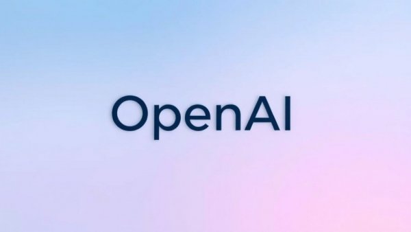 OpenAI logo on pastel gradient background, ChatGPT for Teachers.