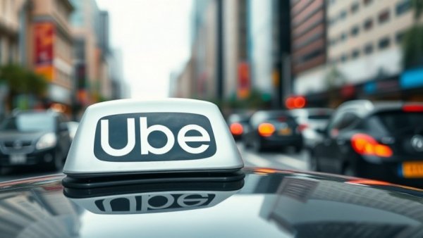 Close-up of Uber sign highlighting Uber One family sharing benefits.