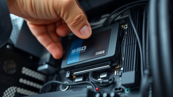 Black Friday SSD deals 2025 with hand installing SSD