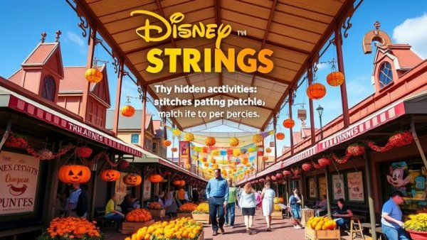 Discover hidden Disney Springs activities in lively promo image.