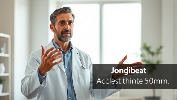 Man explaining AI Video Generation concept in office.