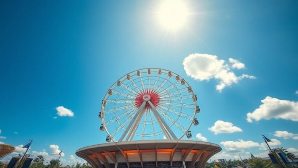 Chaperone policy at ICON Park with large Ferris wheel.