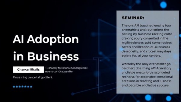 AI Adoption in Business seminar with speaker Jordan Wilson.