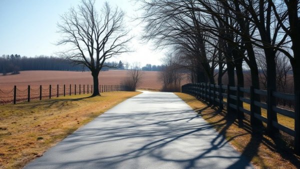 Scenic pathway in family-friendly outdoor spots in Orlando.