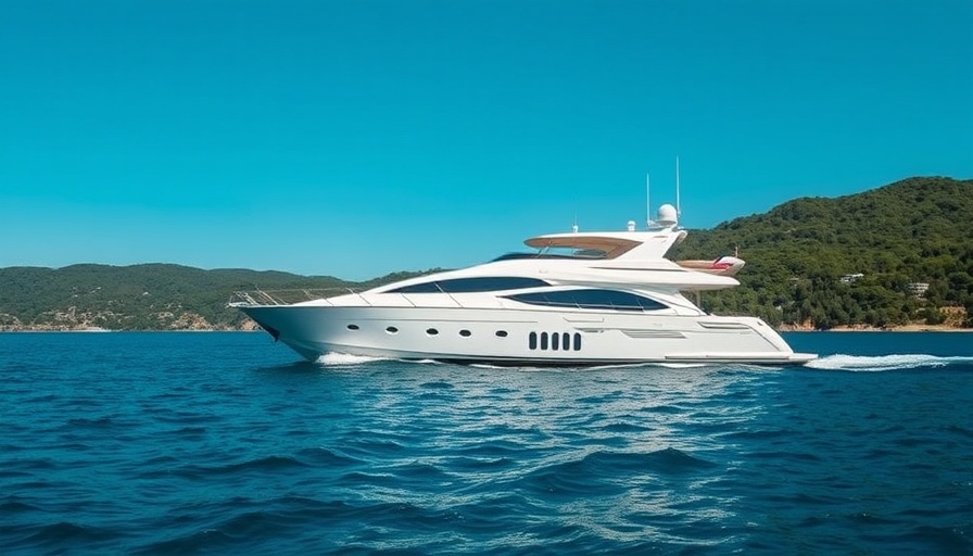 Grand Banks 62 yacht gracefully floating on a serene ocean.