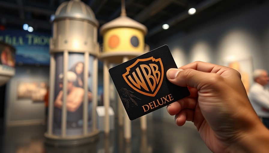 Warner Bros. Studio Tour Deluxe pass in exhibit