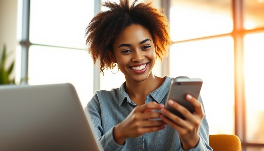 Young woman using laptop and phone, jobs that require little or no experience.